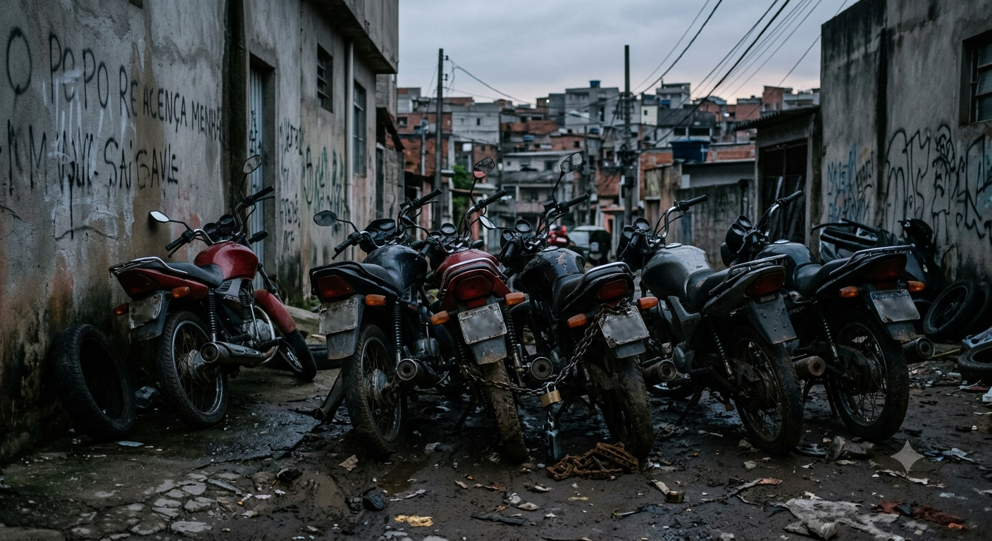 As motos mais roubadas em São Paulo em 2026: veja os modelos mais visados e como se proteger