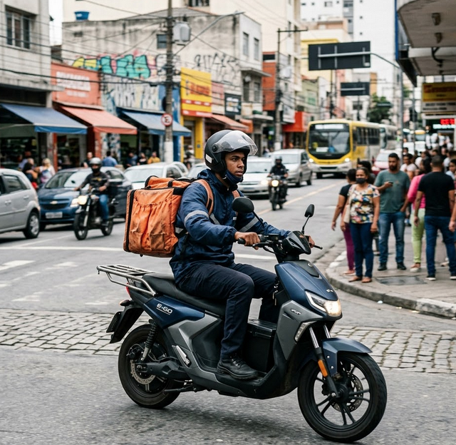 Moto elétrica ou moto a gasolina para trabalhar? Veja qual vale mais a pena em 2026