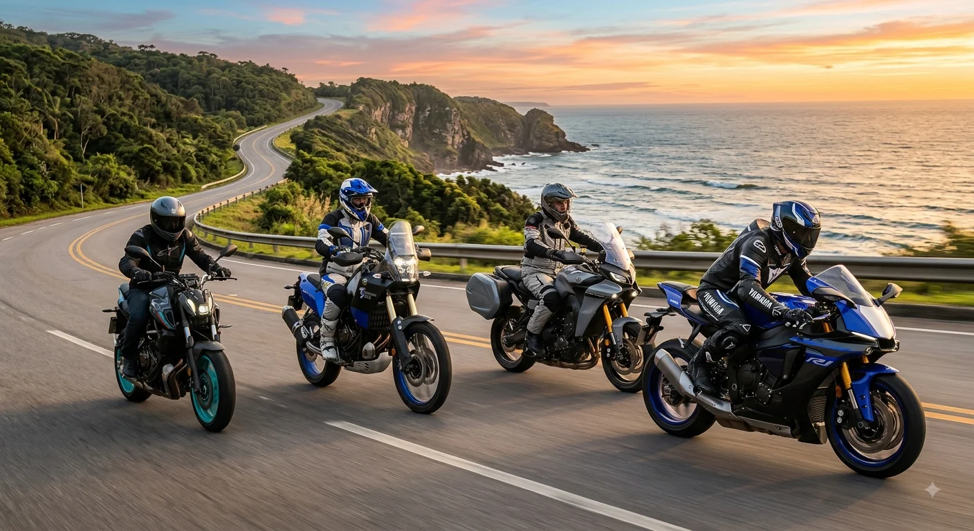 Preço das motos Yamaha 2026: tabela completa com todos os modelos